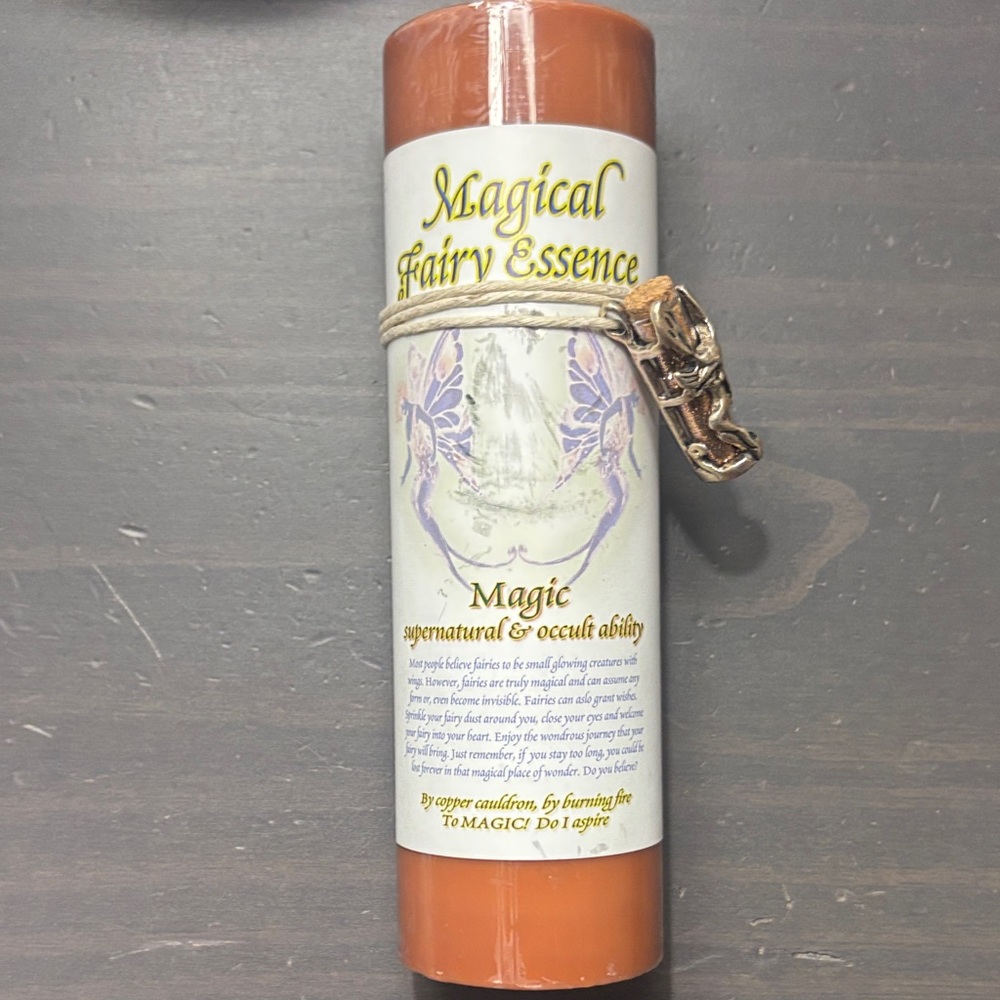 Magical Fairy Essence Orange Candle